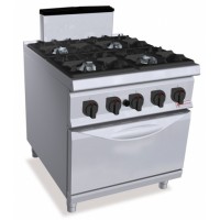 Плита газовая с 4 конфорками  + Конвекционная электропечь ggmgastro GHB899E+EB4U
